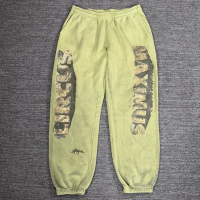 Travis Scott Sweatpants Men XL Circus Maximus Cactus Jack Green Utopia 2023