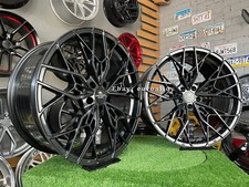4 x 20 Inch 5x114.3 Forzza Spectrum Style Black Wheels: Fits For Lexus Honda Kia