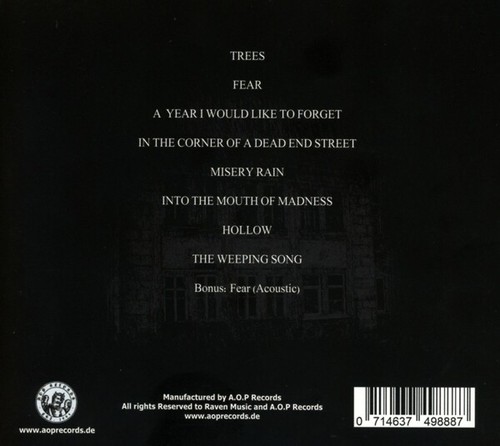 TOMORROW'S RAIN - HOLLOW CD NEU - Bild 2 von 2