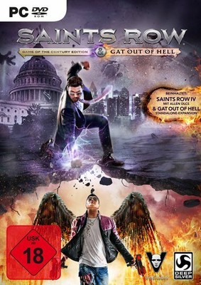 PC Computer Spiel Saints Row 4 IV + Gat Out of HELL NEW NEW 18
