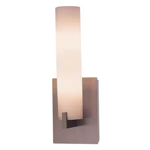 George Kovacs Tube Wall Light Sconce Brushed Nickel P5040-084-L - Picture 1 of 2