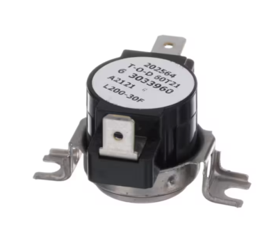 「RT-122719」 Whirlpool 202564, T-O-D 60T21, 3033960 Hi Limit Thermostat, Disc
