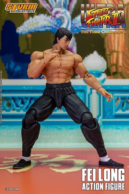 Fei Long アクションフィギュア/Street Fighter II Amazon.com: Street Fighter II 6