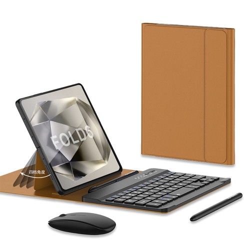 for Samsung Galaxy Z Fold 6 5 4 Bluetooth Keyboard Case, Mouse, Capacitance Pen - Picture 24 of 26