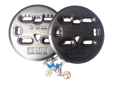 snowboard binding disc sizes