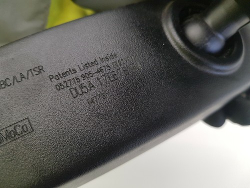 2016 FORD MONDEO MK5 INTERIOR REAR VIEW MIRROR WITH CAMERA OEM DU5A17E678EM - Picture 9 of 11