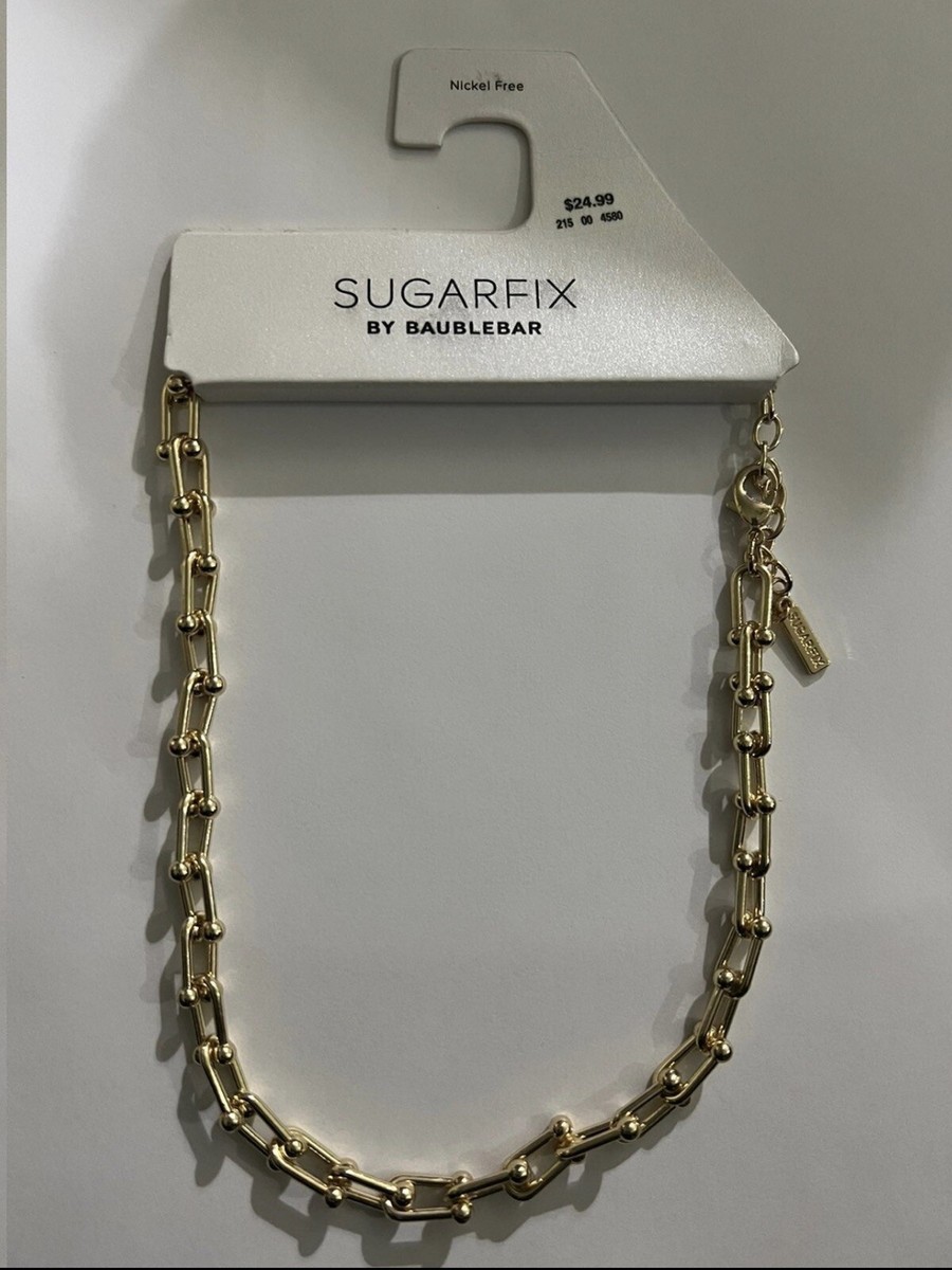 Sugarfix by Baublebar Gold Link New with MSRP