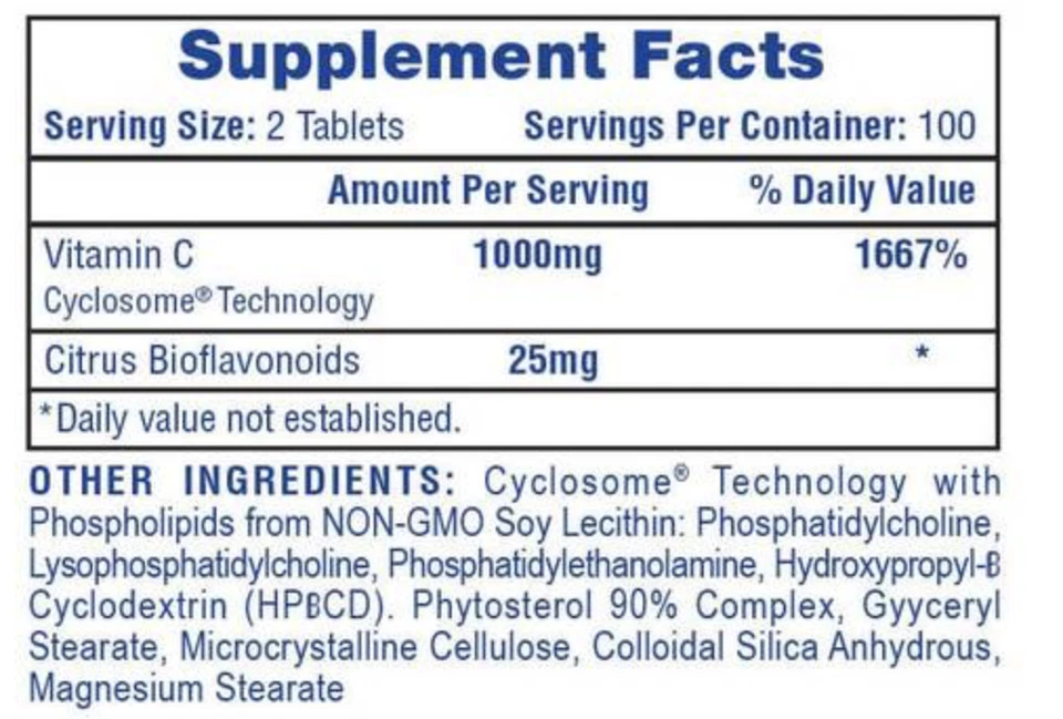 Vitamina C Liposomal 1000mg + Pastillas de Zinc 25mg Suministro de 100 Días PILA INMUNIDAD  Foto 4 de 4