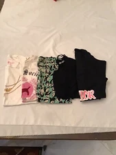 Lot of 5 Girls Mixed Brand Short Sleeve T-shirts Multi Color Size S