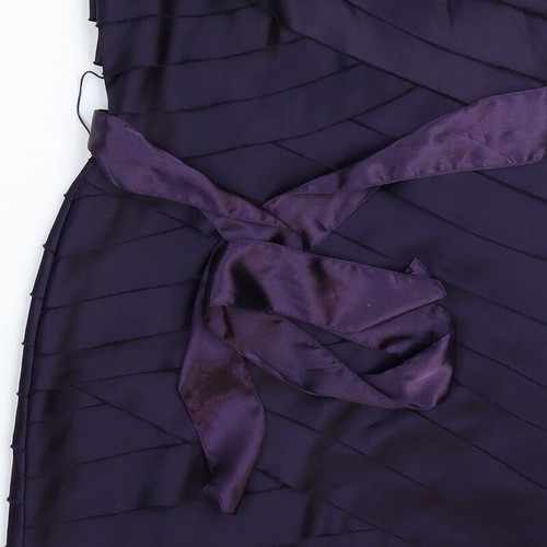 Jessica's Attic Womens Purple Polyester Blend Bodycon Size 10 - Picture 9 of 12