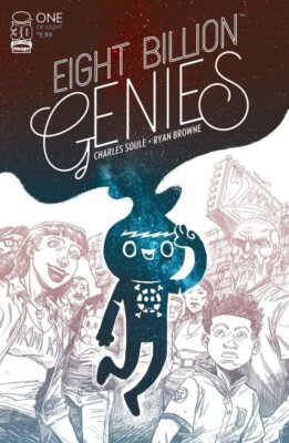 Eight Billion Genies #1 first print cover A, likely 9.6 or 9.8 NM, Amazon show