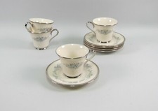 Lenox China REPERTOIRE Lot of 4 Cup  Saucer Sets Extra Saucer
