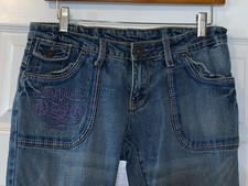 MARITHE FRANCOIS GIRBAUD WOMENS SIZE 27 Y2K JEANS