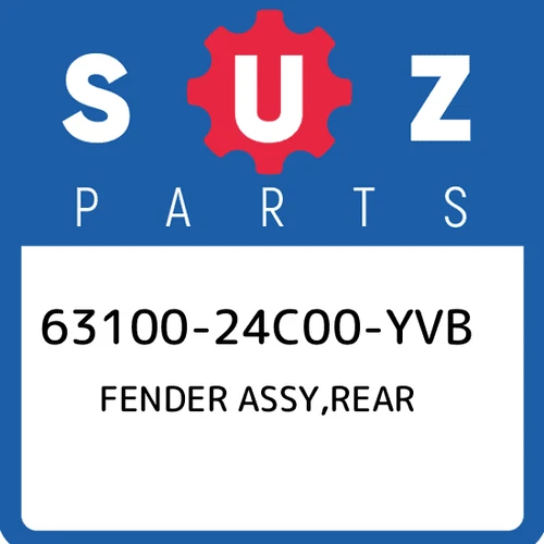 FENDER ASSY, REAR (BLACK)