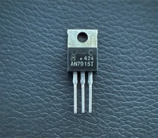 2Pcs AN7915T Panasonic 15V 1A Negative Output Voltage Regulator TO-220