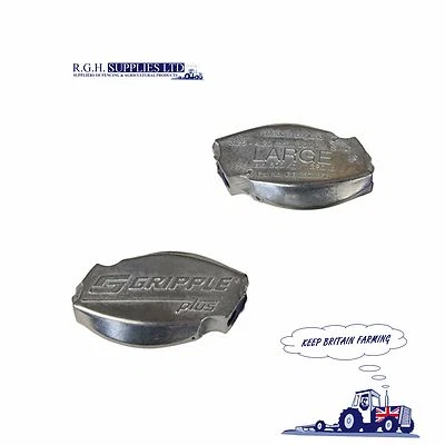 10 Gripple Plus Large Wire Joiners 3.25-4.20mm Fencing Easily Join Line Wire