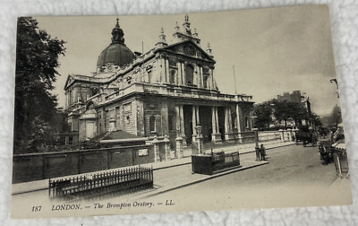 Vintage Postcard - London - The Brompton Oratory - Early 1900s