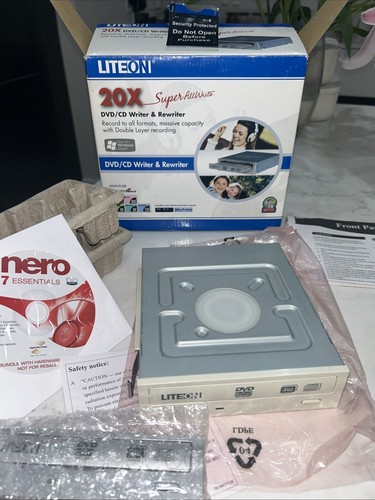 Lite On 20X Super All Write DVD/CD WRITER AND REWRITER NEW IN BOX