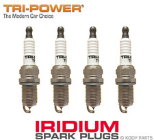 IRIDIUM SPARK PLUGS - for Ford Telstar TX5 2.2L Turbo AT, AV (F2T) TRI-POWER