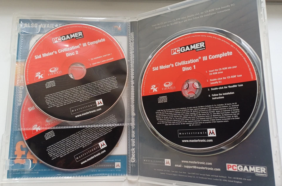 Sid Meiers Civilization III Complete  PC CD ROM Game - Image 3 of 3