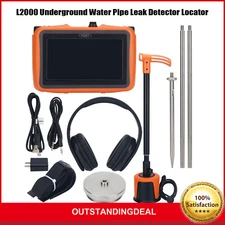 L2000 Underground Water Pipe Leak Detector Locator with Middle-Sized Sensor ot16