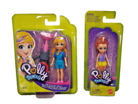 Polly Pocket Set - Figur - Zip N Blast Polly + Lila - Neu Ovp #