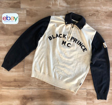 Belstaff BLACK.PRINCE M.C. Maglione con zip, pullover a maglia, cotone, taglia XL