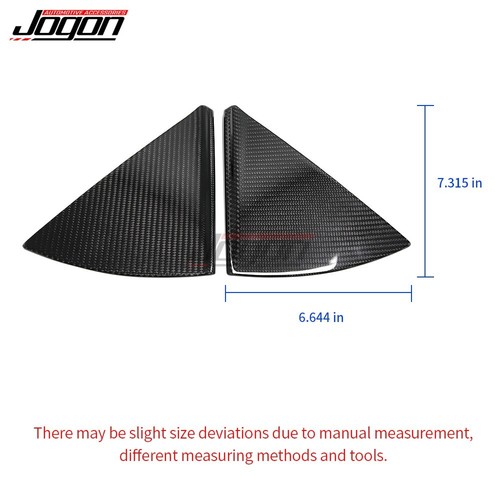 Carbon Fiber Rear B Pillar Trim Overlay For Corvette C8 Convertible Z51 Z06 20+ - Foto 2 di 9