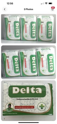 Delta Medicated & Antiseptic Soap 70g ( Pack of 3) - Picture 3 of 3