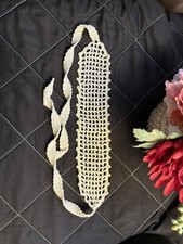 New Handmade Crochet Headband-beige