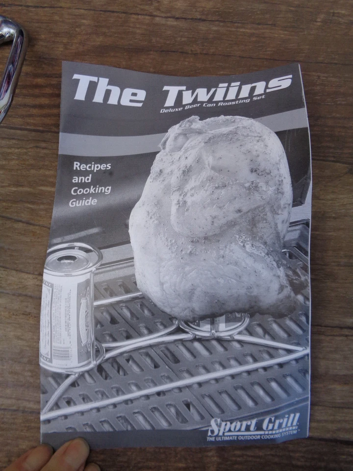 SPORT GRILL "The Twins" BCH-2 Double Beer Can Chicken Roasting Rack - Image 4 of 4