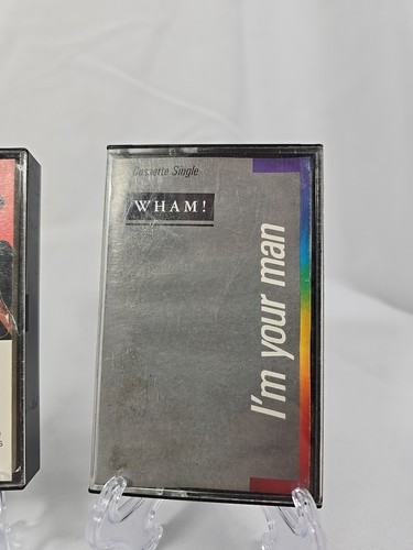 LOT (3) Wham! Fantastic, I’m Your Man & Music From Heaven Music Cassette Tapes - Picture 5 of 23