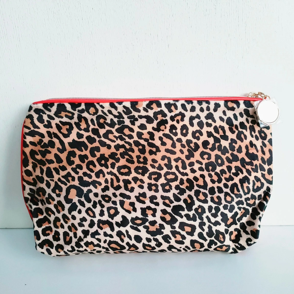 Leopard print cosmetic bag online