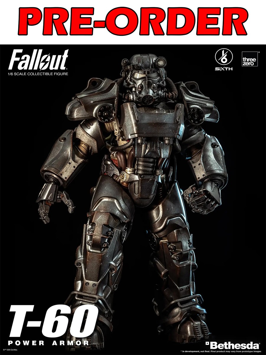 Pre-Order) Threezero Fallout 1/6 T-60 Power Armor Collection Pre-Order) Threezero Fallout 1/6 T-60 Power Armor Collection