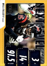 2020 Score #NLS-WF Will Fuller V Next Level Stats Gold Near mint or better