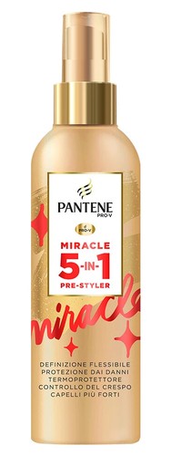 PANTENE PRO-V MIRACLE 5IN1 PRE-STYLER TERMOPROTETTORE SPRAY CAPELLI 235ML - Foto 1 di 1