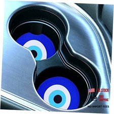 Giantree Car Cup Coaster, 2 Pack Blue Evil Ey...