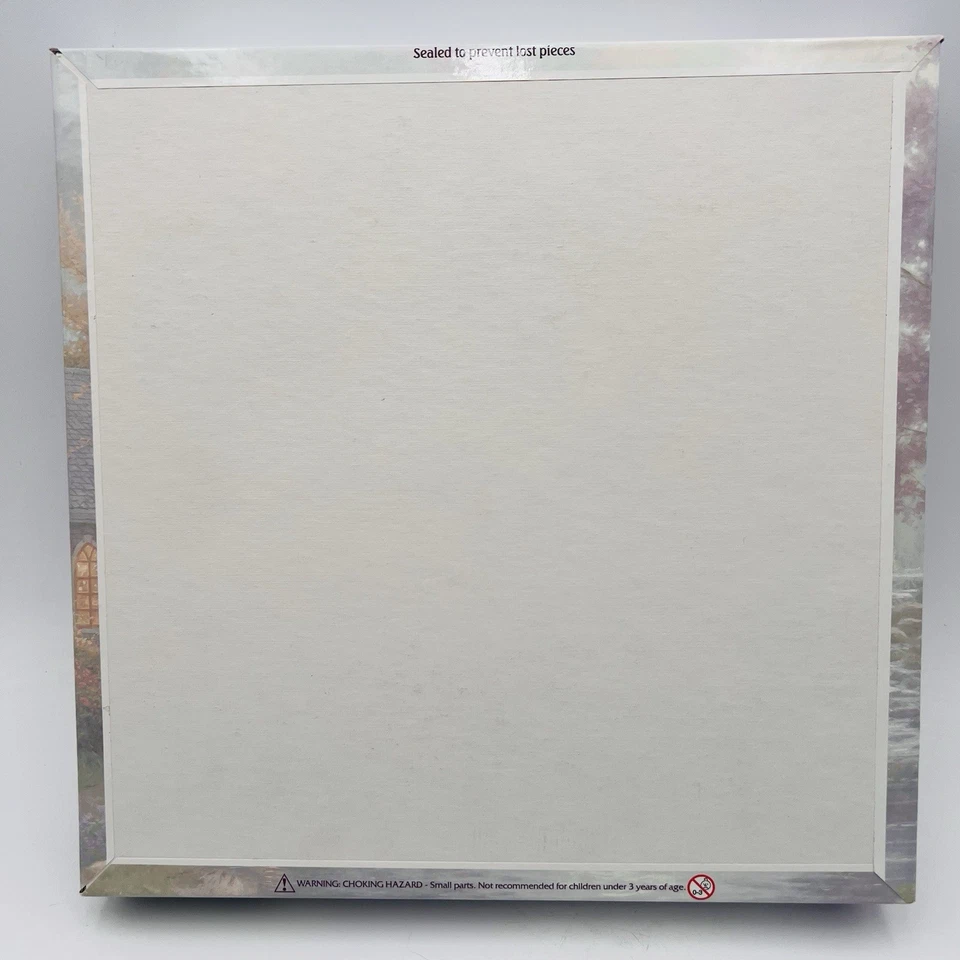 Rompecabezas Thomas Kinkade Puente adoquinado 1000 y arroyos de agua viva 500 27x20 Foto 4 de 4