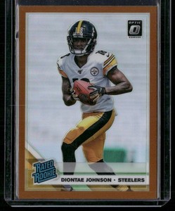 2019 Donruss Optic #177 Diontae Johnson Bronze