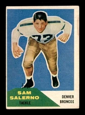 1960 Fleer #6 Sam Salerno RC VG/VGEX X3514035