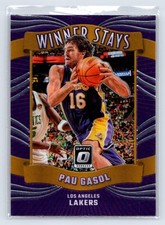 2023-24 Donruss Optic #7 Pau Gasol Winner Stays Los Angeles Lakers