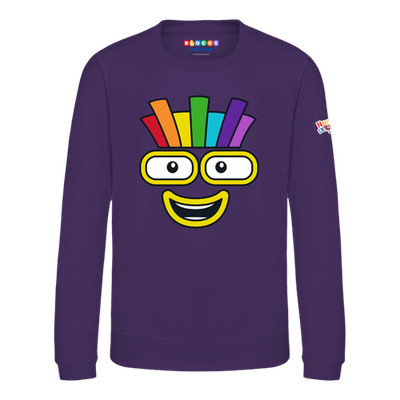 Offiziell lizenzierte Nummernblöcke - Nummernblock Seven's Face Kinder Pullover
