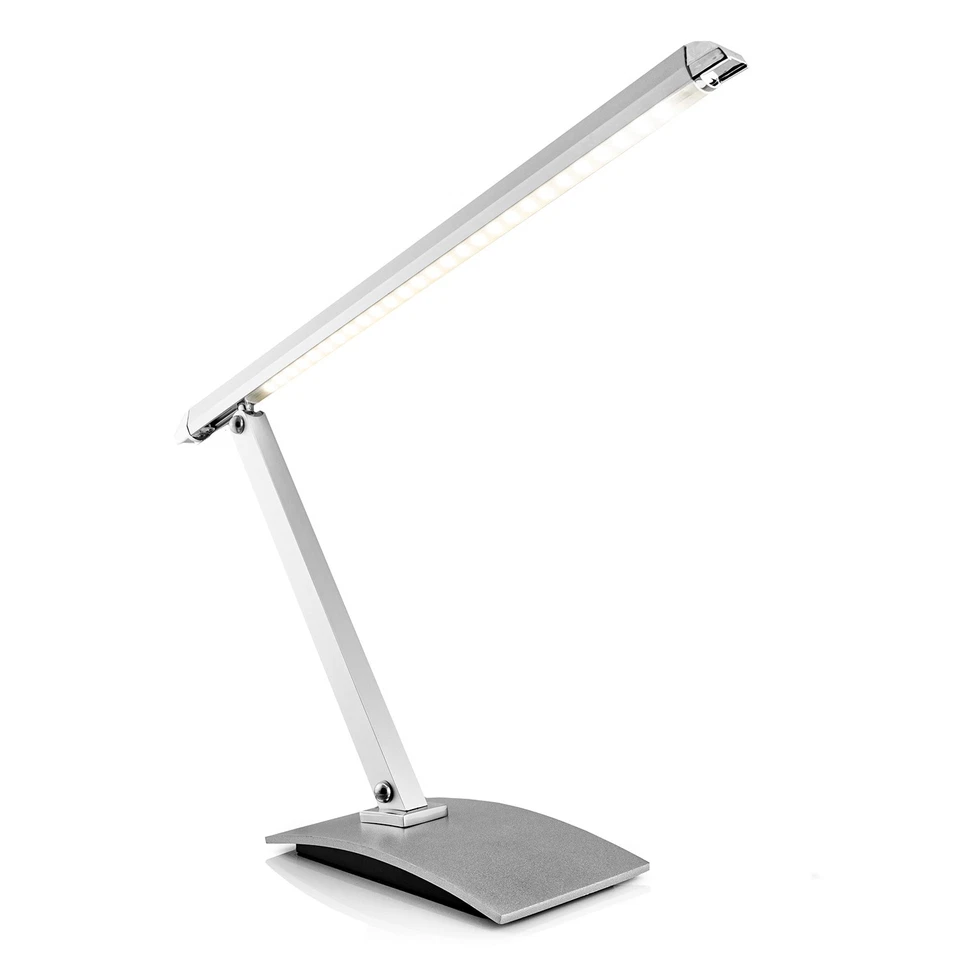 IBV LED Tischleuchte Schreibtischleuchte Alu Tischlampe Neutralweiß Schalter - Bild 1 von 2