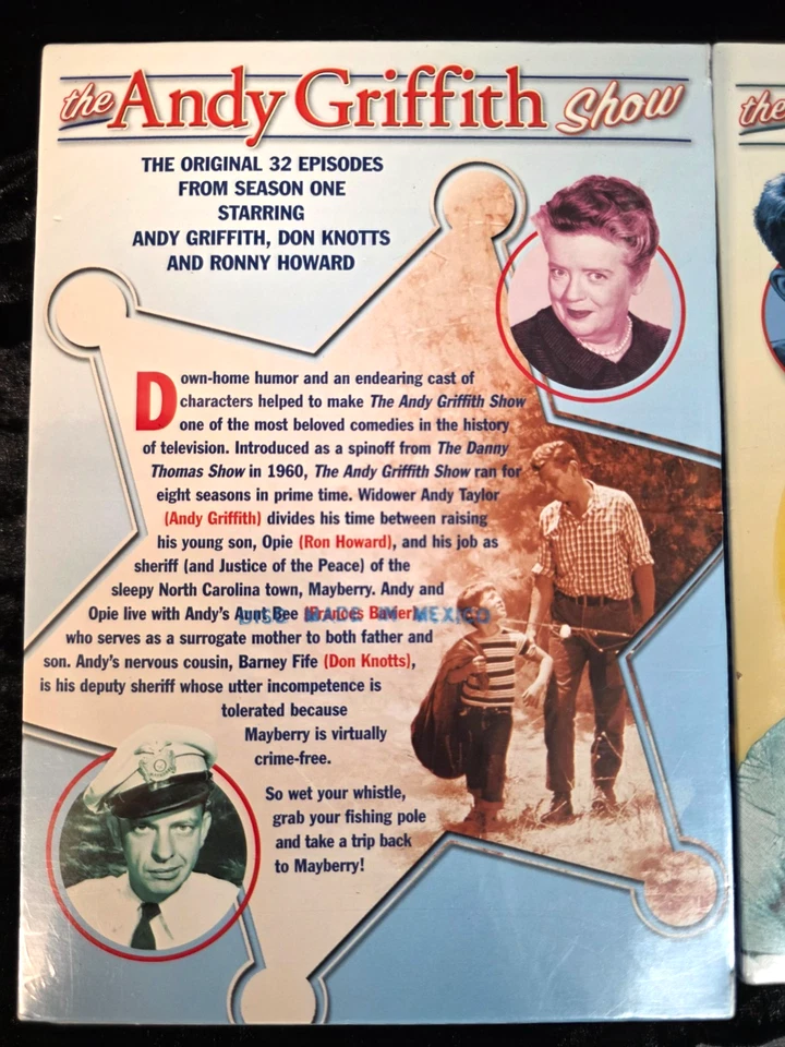 THE ANDY GRIFFITH SHOW SEASONS  1 & 2   DVD SETS NEW! - Image 3 of 3