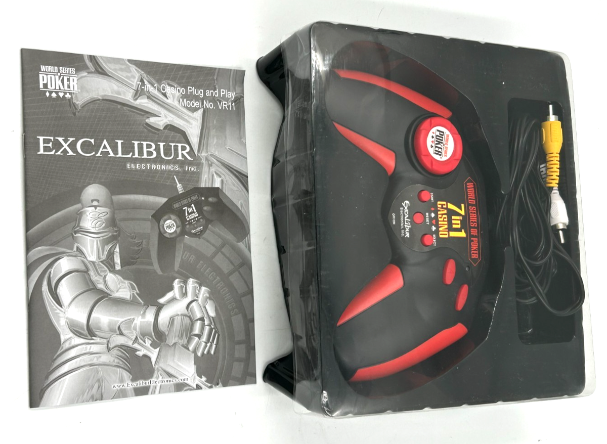 World Series of Poker Plug and Play 7-in-1 Casino by Excalibur | eBay