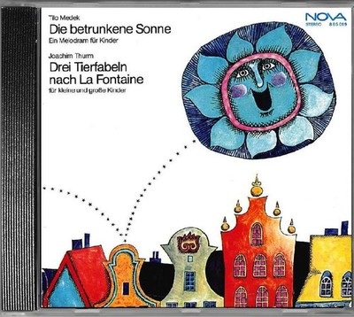 Die betrunkene Sonne - von Tilo Medek - Audio-CD  (NOVA DDR) - Rarität (Selten)
