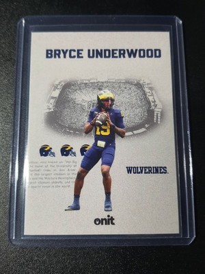 #VS-1 - Bryce Underwood - Onit University of Michigan Football 2025 - Vestige
