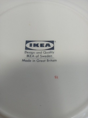 Ikea Marcella Plates Made In Great Britain 7 Inches Set Of 2 - Picture 5 of 6