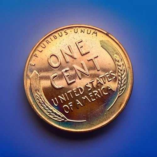 1958-P Lincoln Wheat Proof ~ Awesome Reverse Tone ~ Fantastic Mirrors  ~ F81