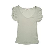 Hippie Rose Womens Short Sleeve V-Neck Blouse...